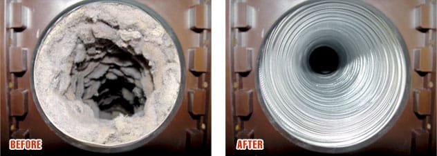 Clean dryer store vent service