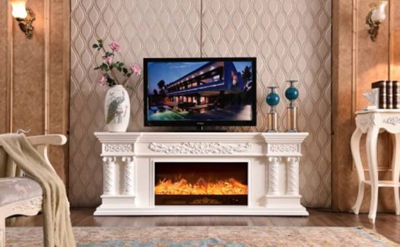 Freestanding Electric Fireplace