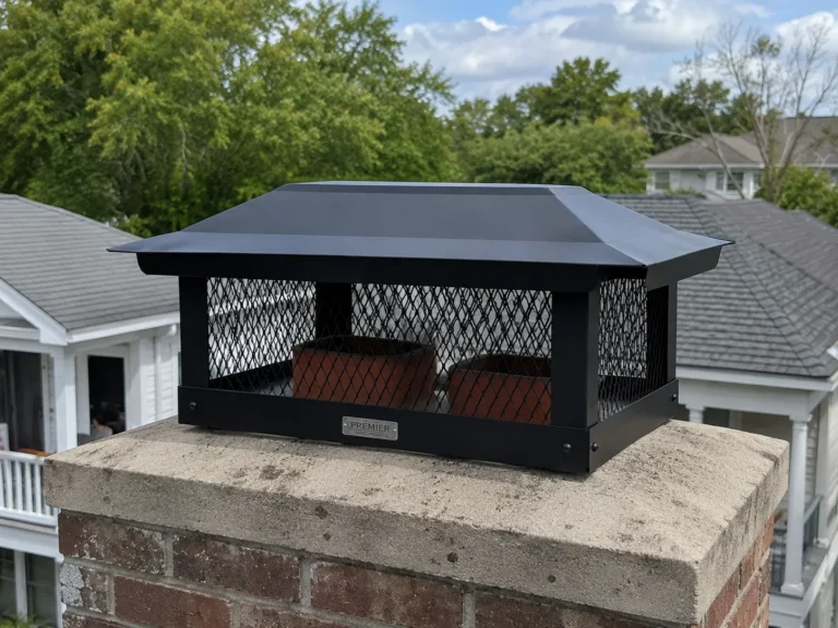 A certified technician performing comprehensive chimney services in Metairie, LA, including an NFPA 211 Level 2 video inspection and creosote removal for Jefferson Parish fire safety compliance.
